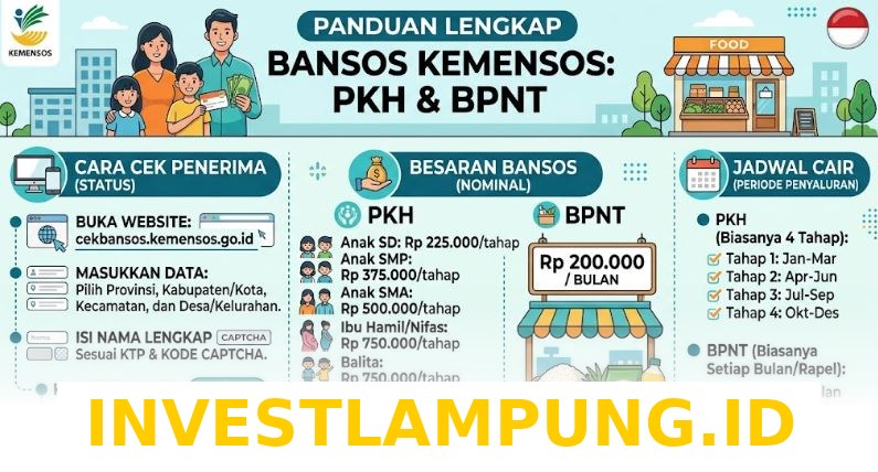 Cara Cek Status Bansos PKH dan BPNT Tahun 2026 Beserta Jadwal Pencairan Dana Terbaru