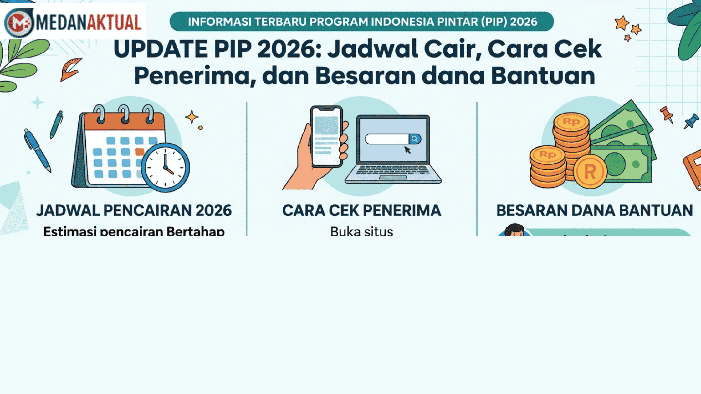 Panduan Lengkap Pencairan Dana PIP 2026 serta Cara Cek Status Penerima dan Nominal Bantuan