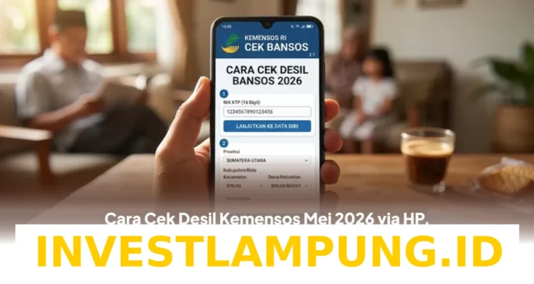 Panduan Mudah Melihat Status Desil Bansos Kemensos Mei 2026 Pakai NIK KTP Lewat Ponsel