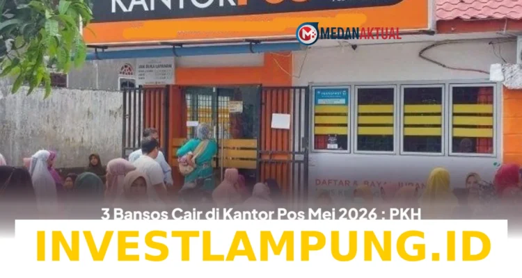 Penyaluran 3 Bantuan Sosial Tunai di Kantor Pos Mei 2026 untuk Keluarga Penerima Manfaat