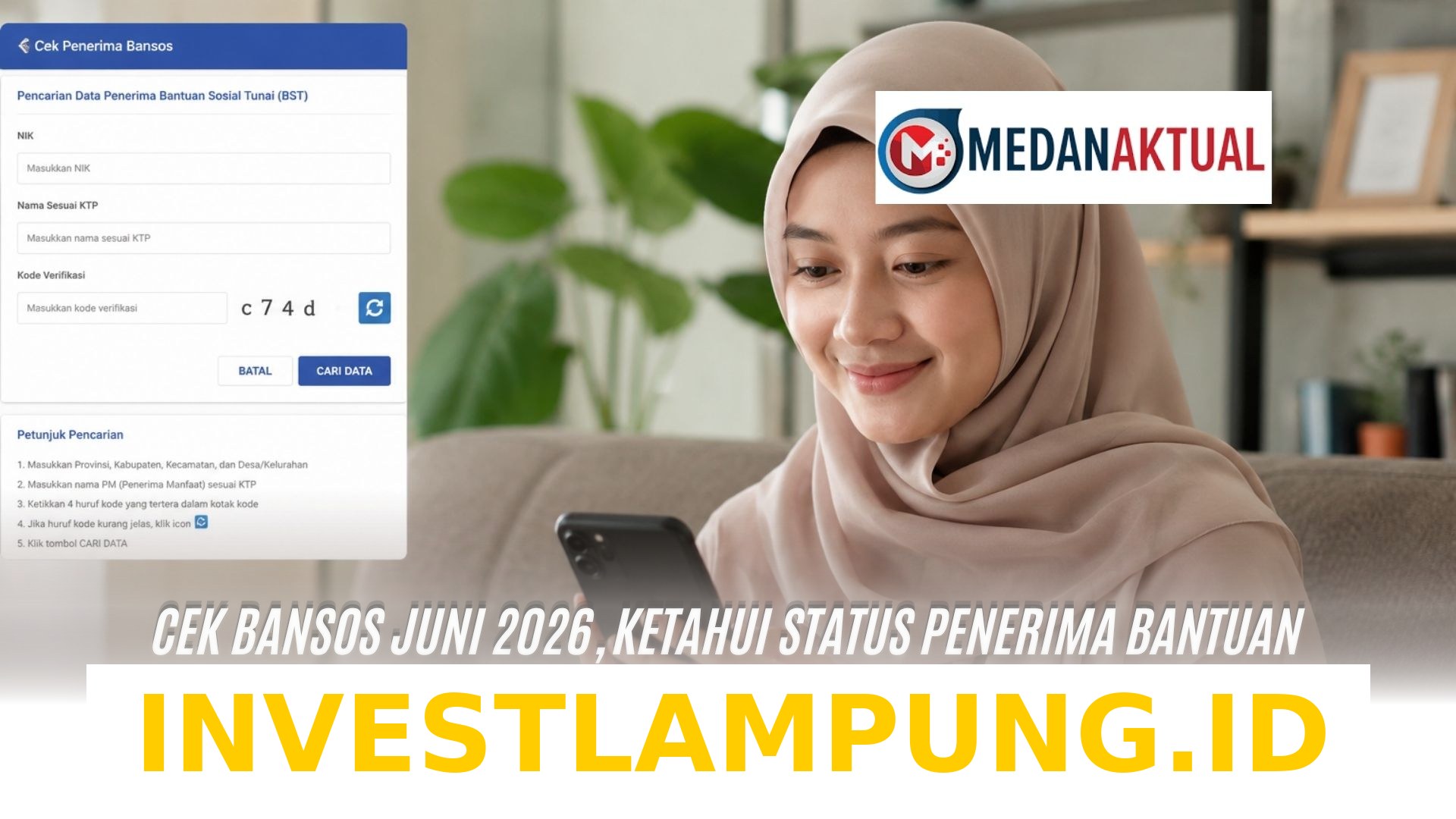 Cara Praktis Melihat Status Penerima Bansos Terbaru Bulan Juni 2026 Melalui Aplikasi