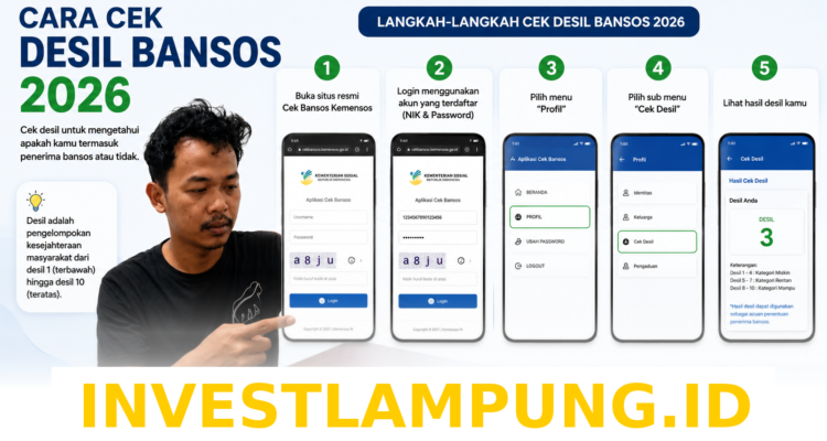 Panduan Praktis Melacak Status Desil Penerima Bansos 2026 Menggunakan Nomor KTP Resmi