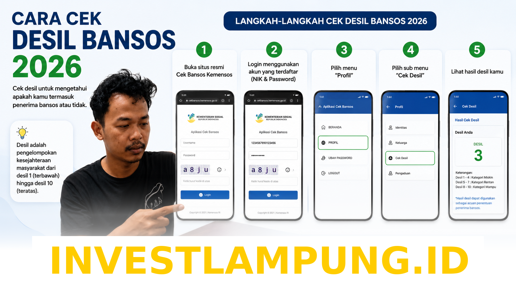 Panduan Praktis Melacak Status Desil Penerima Bansos 2026 Menggunakan Nomor KTP Resmi