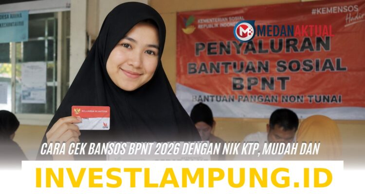 Panduan Praktis Melacak Status Penerima Bansos BPNT 2026 via NIK KTP Lewat Ponsel Pintar